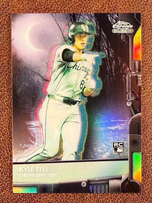 Kyle Teel - 2026 Topps Chrome Black - Rookie Nocturnal - White Sox