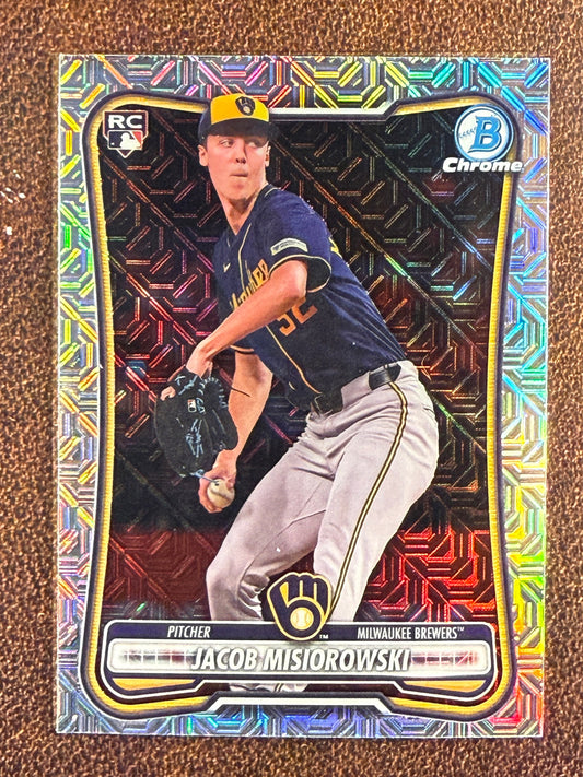 Jacob Misiorowski - 2026 Bowman - Rookie MOJO - Brewers