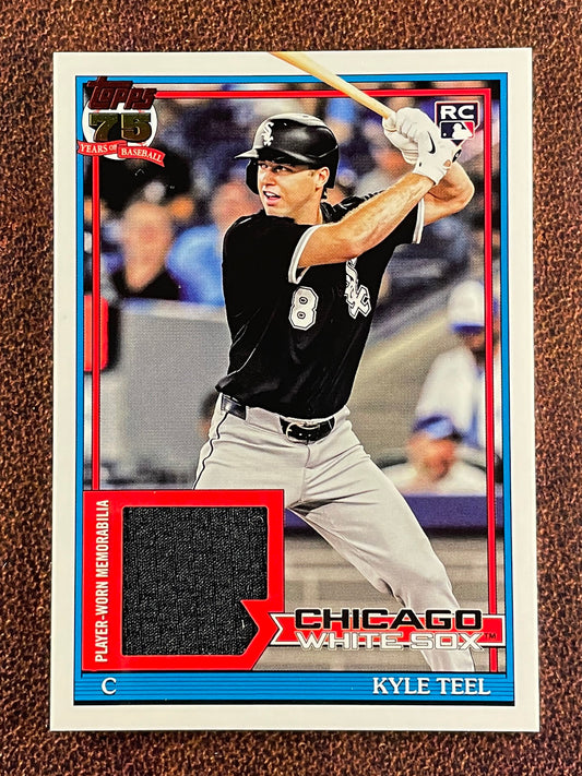 Kyle Teel - 2026 Topps Series 1 - Rookie 1991 RELIC - White Sox