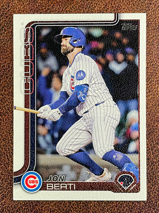 Jon Berti - 2025 Topps Update - Canvas /50 - Cubs