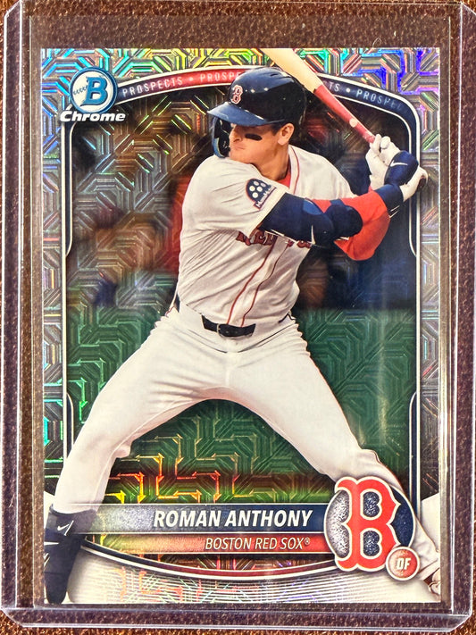 Roman Anthony - 2025 Bowman Chrome - Mojo - Red Sox - sOLD