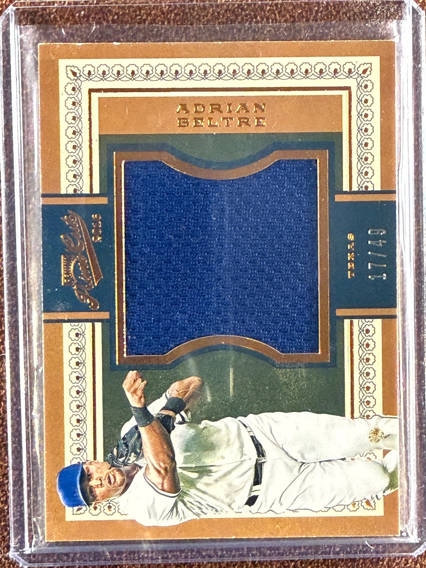 Adrian Beltre - 2016 Panini Prime Cuts - Bronze Relic /49 - Rangers