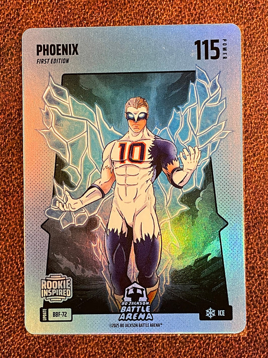 Phoenix - 2025 Bo Jackson Battle Arena - Phoenix Blue Battlefoil Ice