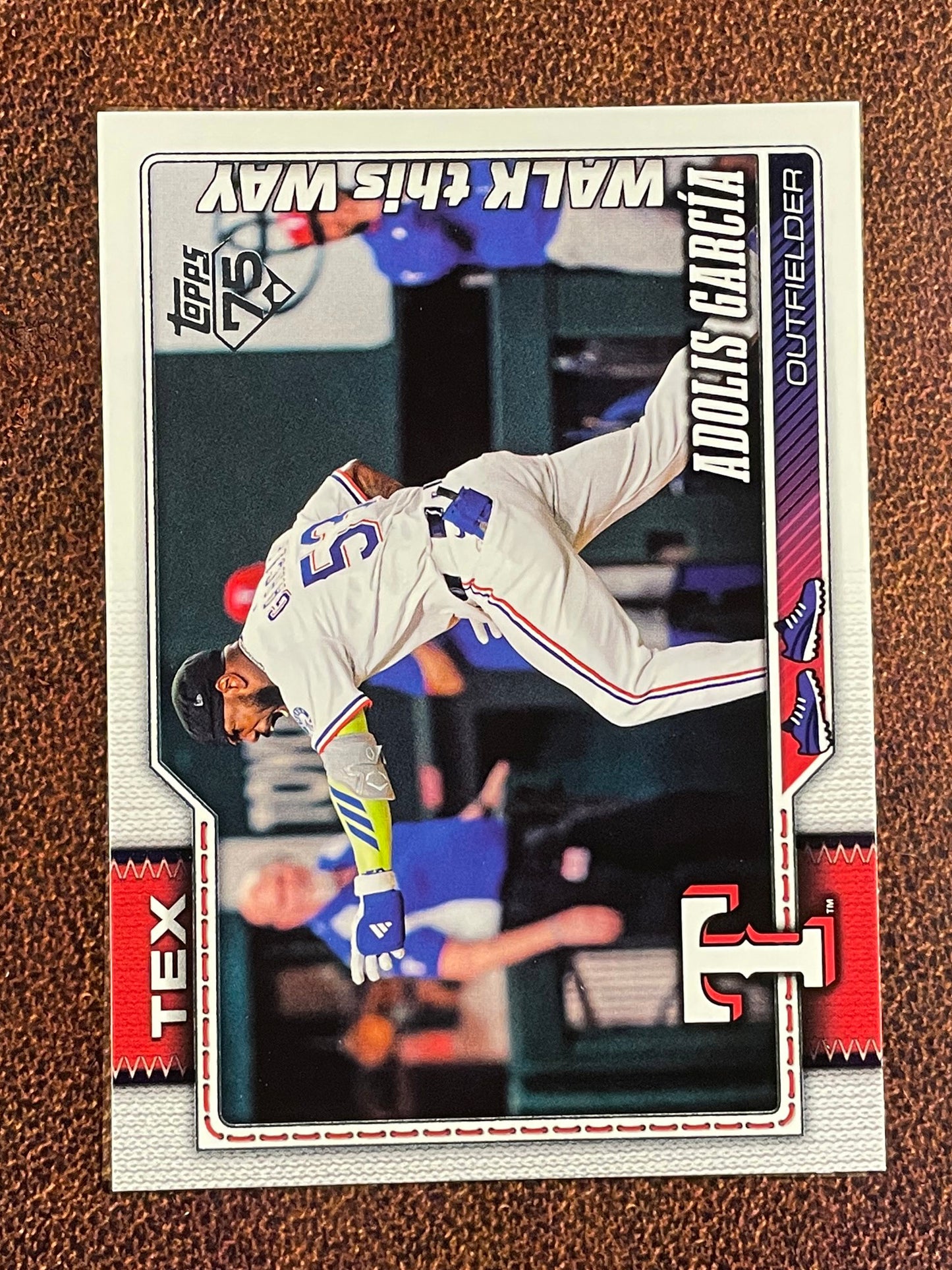 Adolis Garcia - 2026 Topps Series 1 - Walk This Way - Rangers