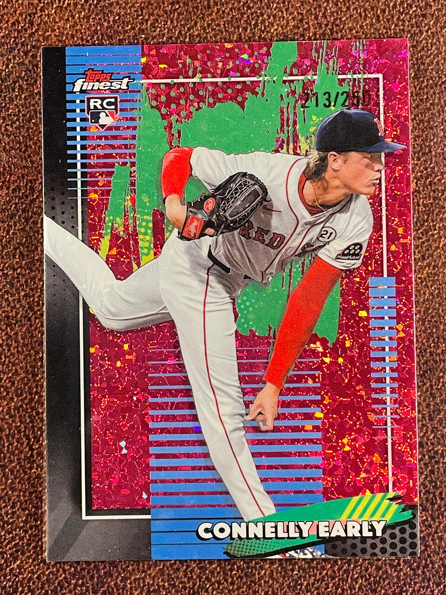 Connelly Early - 2026 Topps Finest - PINK Common Mini Diamond Rookie /250 - Red Sox