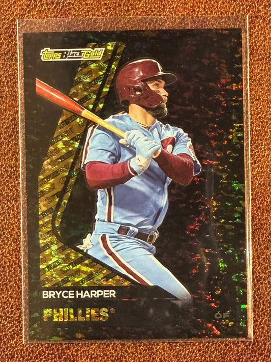 Bryce Harper - 2023 Topps Update - Black Gold BLACK /299 - Phillies