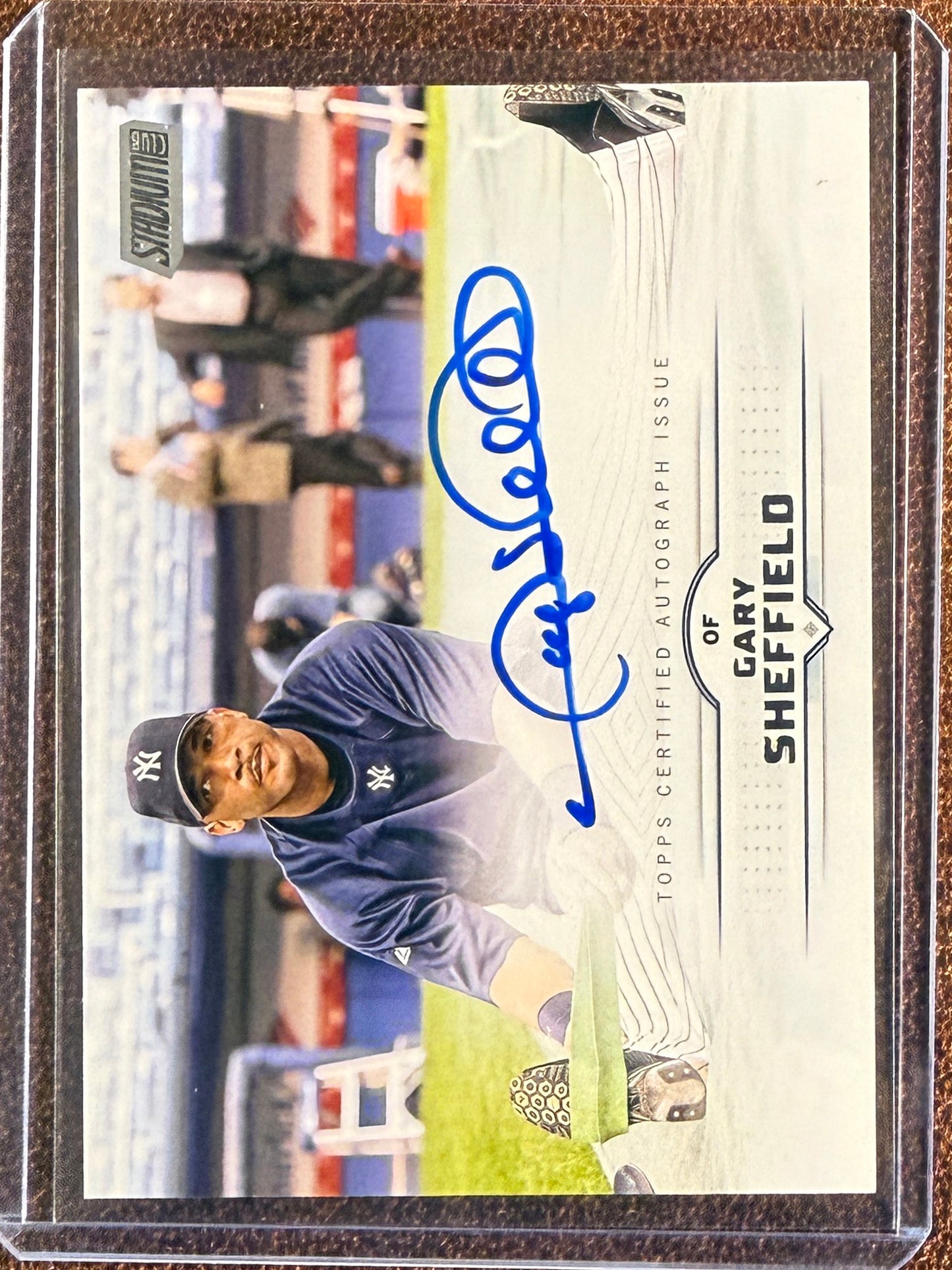 Gary Sheffield - 2025 Topps Stadium Club - AUTO - Yankees