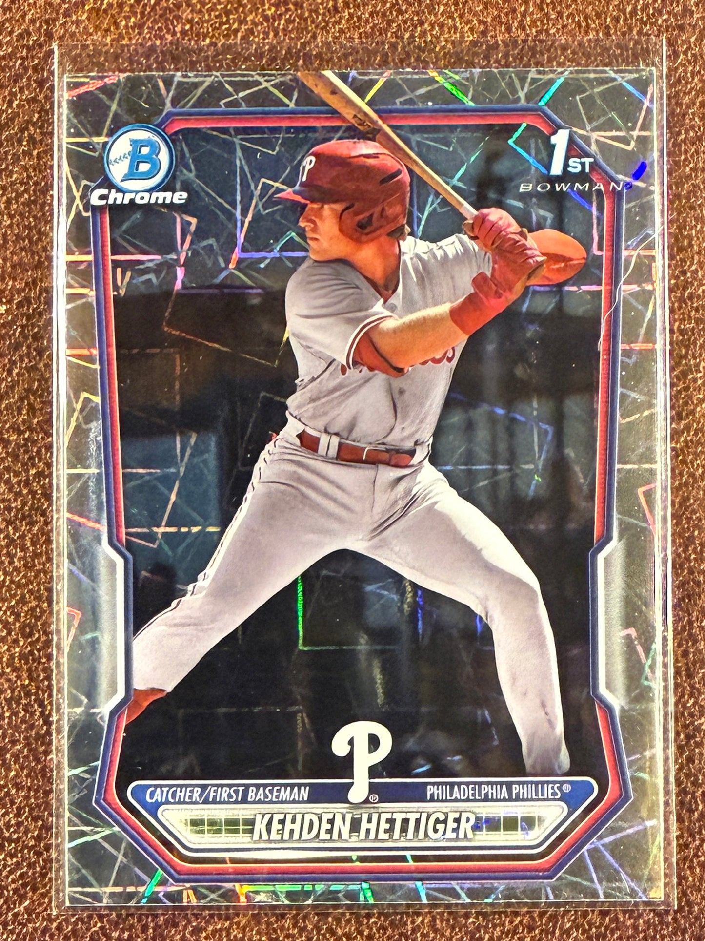 Kehden Hettiger - 2026 Bowman - Lazer 1st Bowman - Phillies
