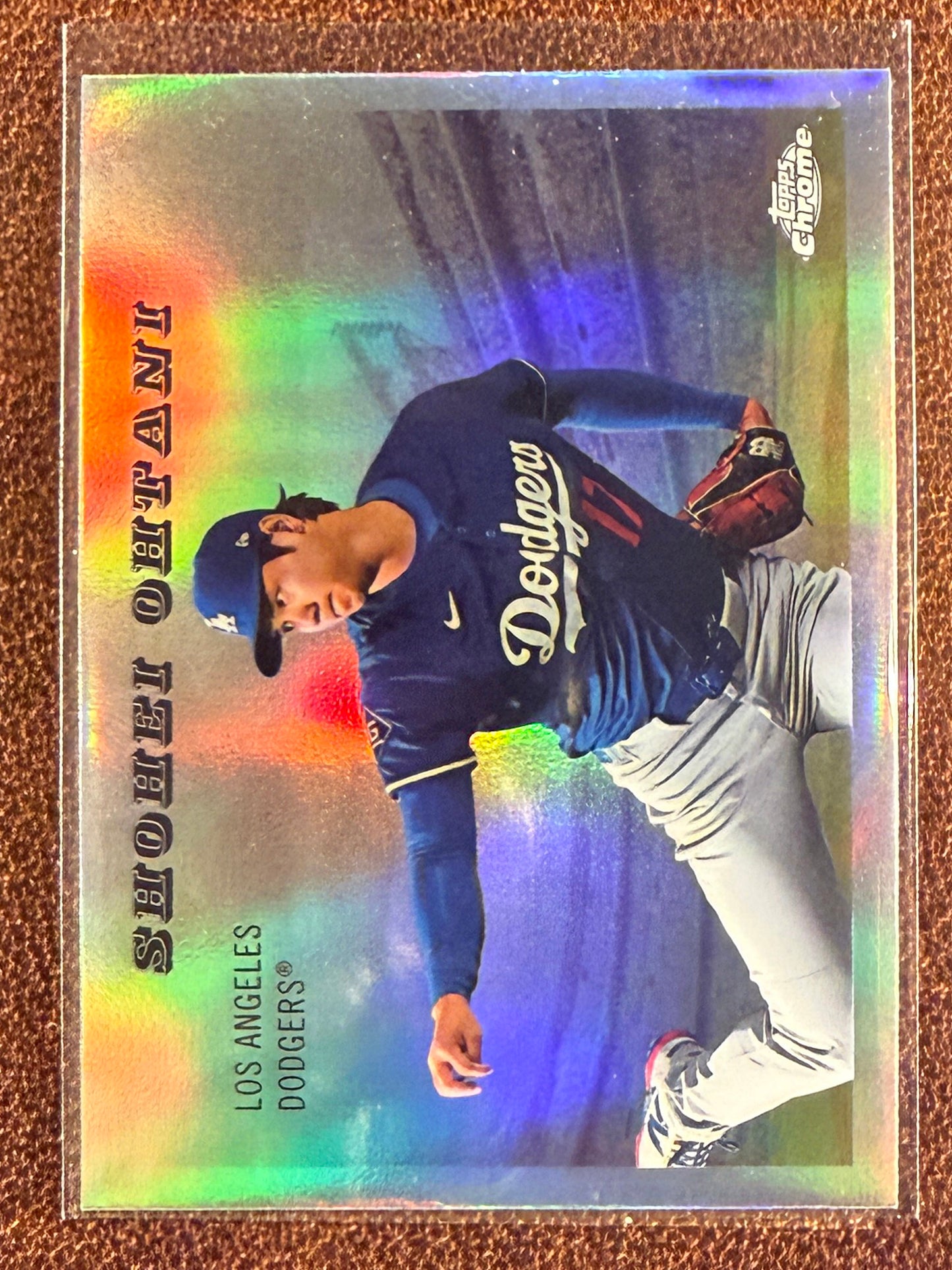 Shohei Ohtani - 2025 Topps Chrome Platinum - Rails & Sails - Dodgers