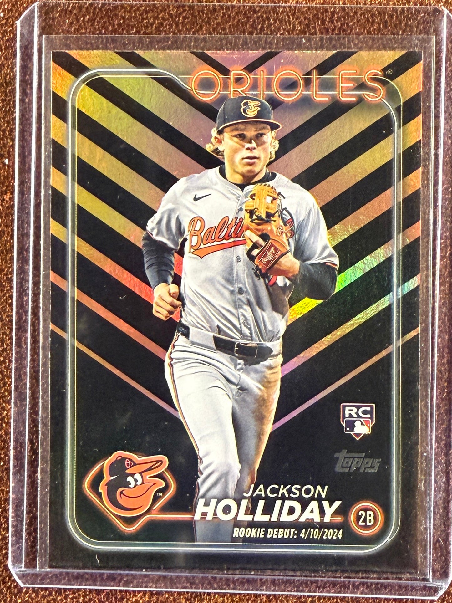 Jackson Holliday - 2024 Topps Update - Rookie Holiday Parallel - Orioles