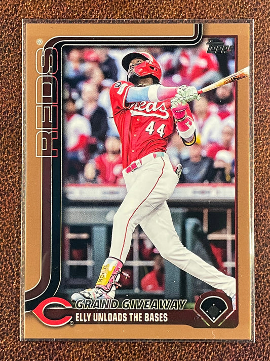 Elly De La Cruz - 2025 Topps Update - GOLD /2025 - Reds