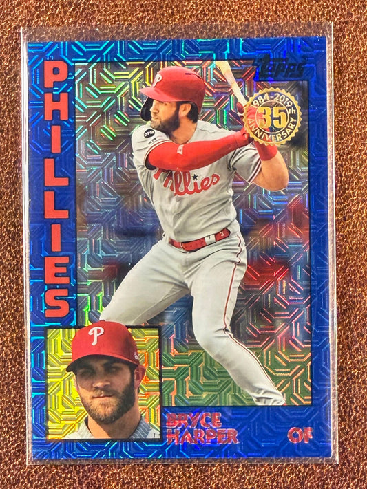 Bryce Harper - 2019 Topps Update - Mojo Blue /150 - Phillies
