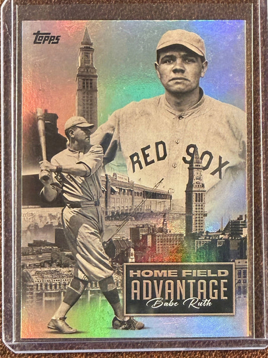 Babe Ruth - 2024 Topps Series 1 - Legend Home Field Advantage - Yankees
