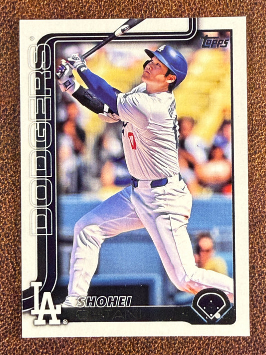 Shohei Ohtani - 2025 Topps Series 1 - Companion Card - Dodgers