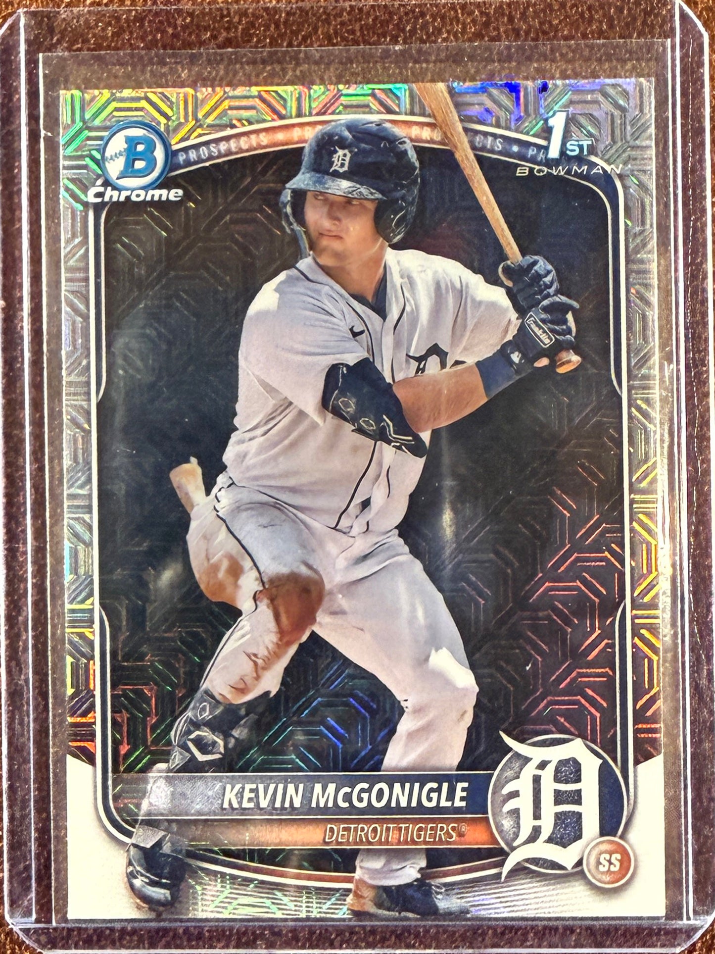 Kevin McGonigle - 2025 Bowman - 1st Bowman MOJO - Tigers