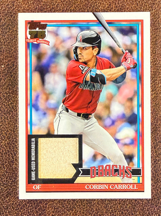 Corbin Carroll - 2026 Topps Series 1 - 1991 RELIC - Diamondbacks