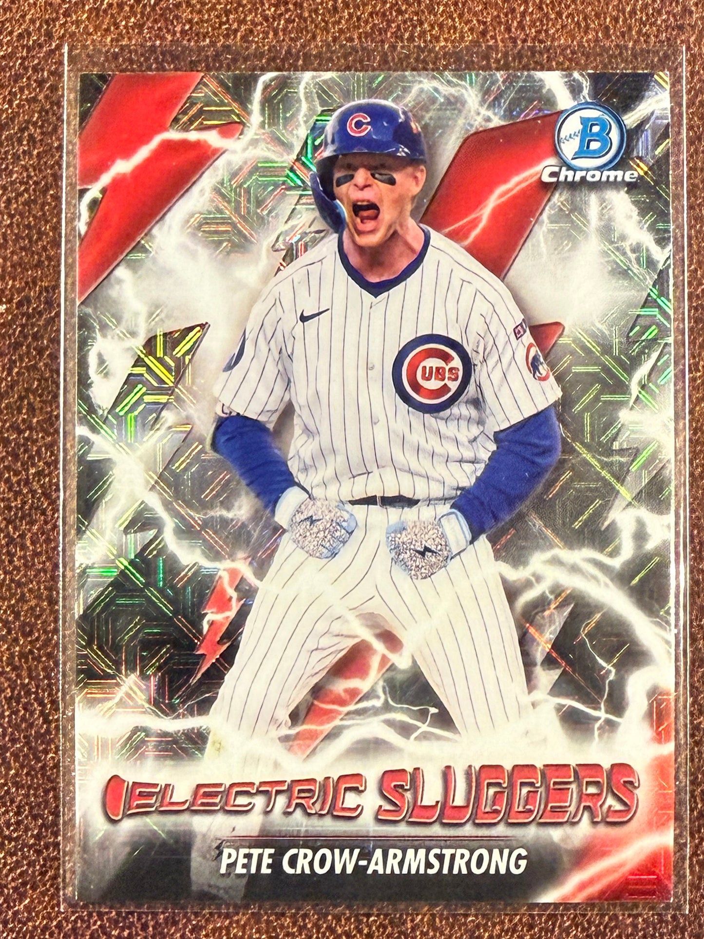 Pete Crow Armstrong - 2026 Bowman - Electric Sluggers MOJO - Cubs