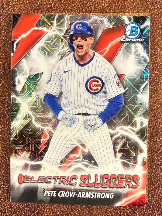 Pete Crow Armstrong - 2026 Bowman - Electric Sluggers MOJO. - Cubs