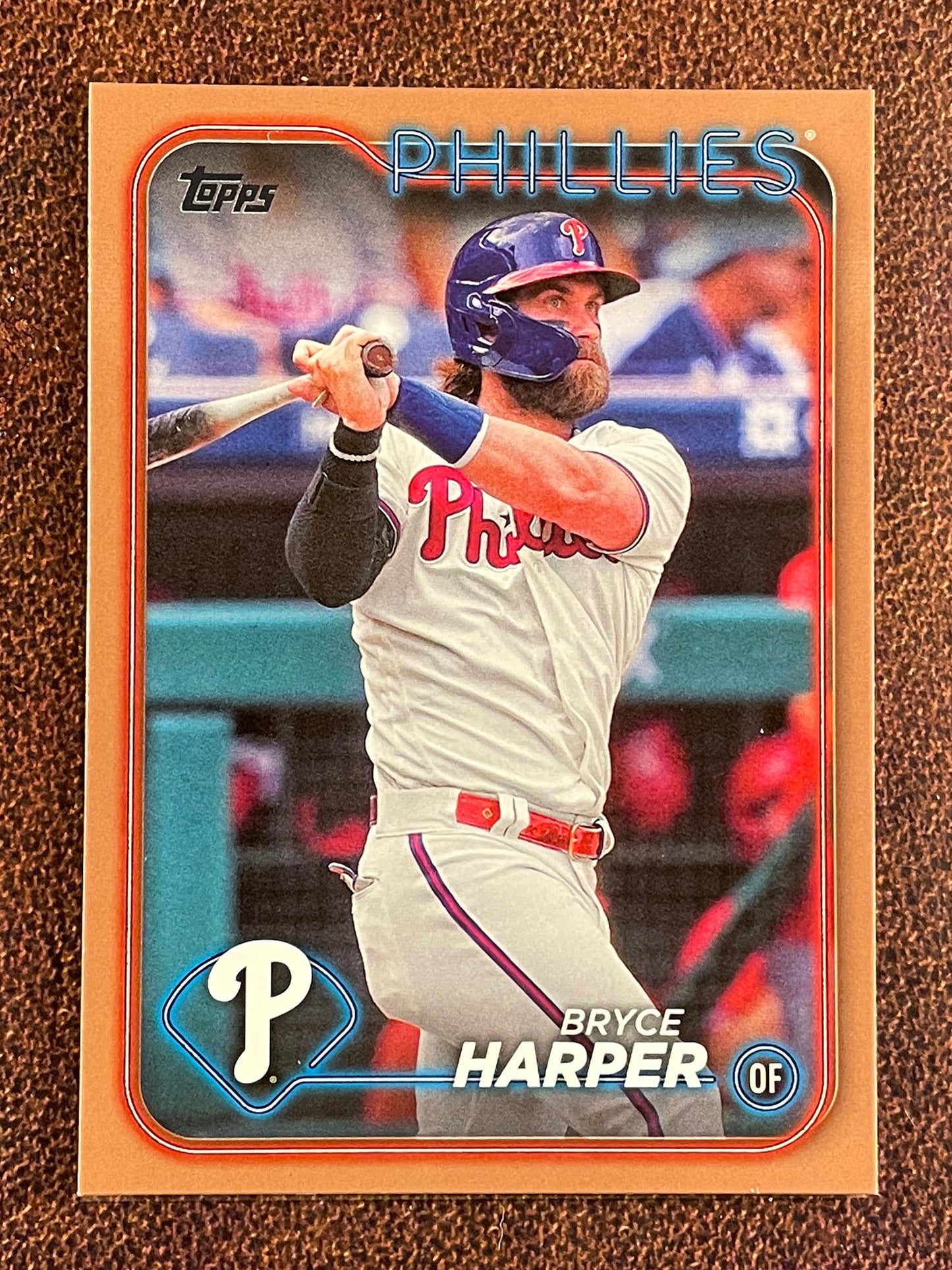 Bryce Harper - 2024 Topps Series 1 - GOLD /2024 - Phillies
