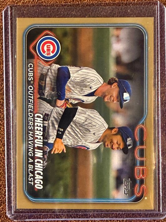 Pete Crow Armstrong/Seiya Suzuki - 2024 Topps Series 2 - GOLD /2024 - Cubs