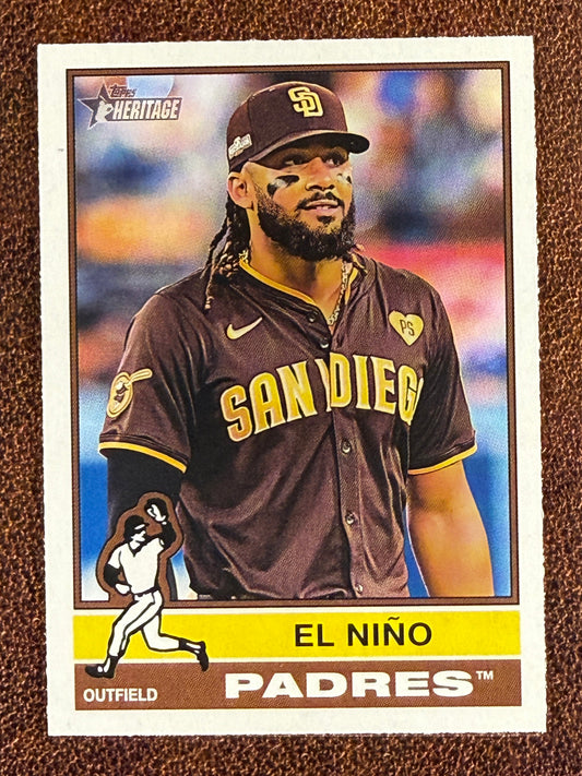 Fernando Tatis Jr - 2025 Topps Heritage - Nickname Variation - Padres