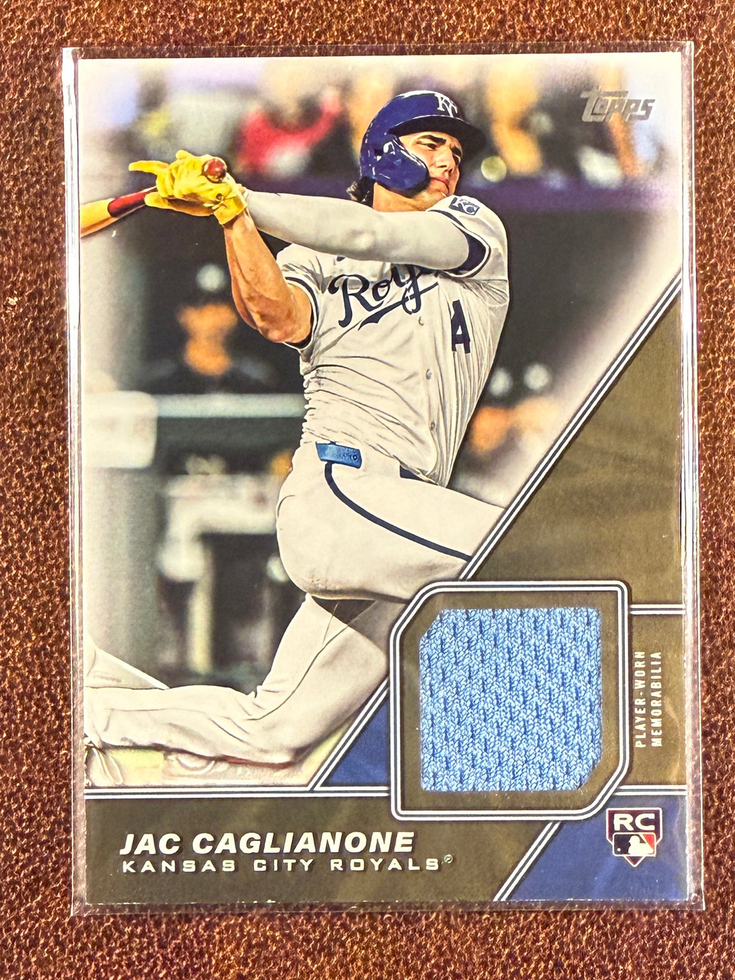 Jac Caglianone - 2026 Topps Series 1 - Major League Material RELIC - Royals