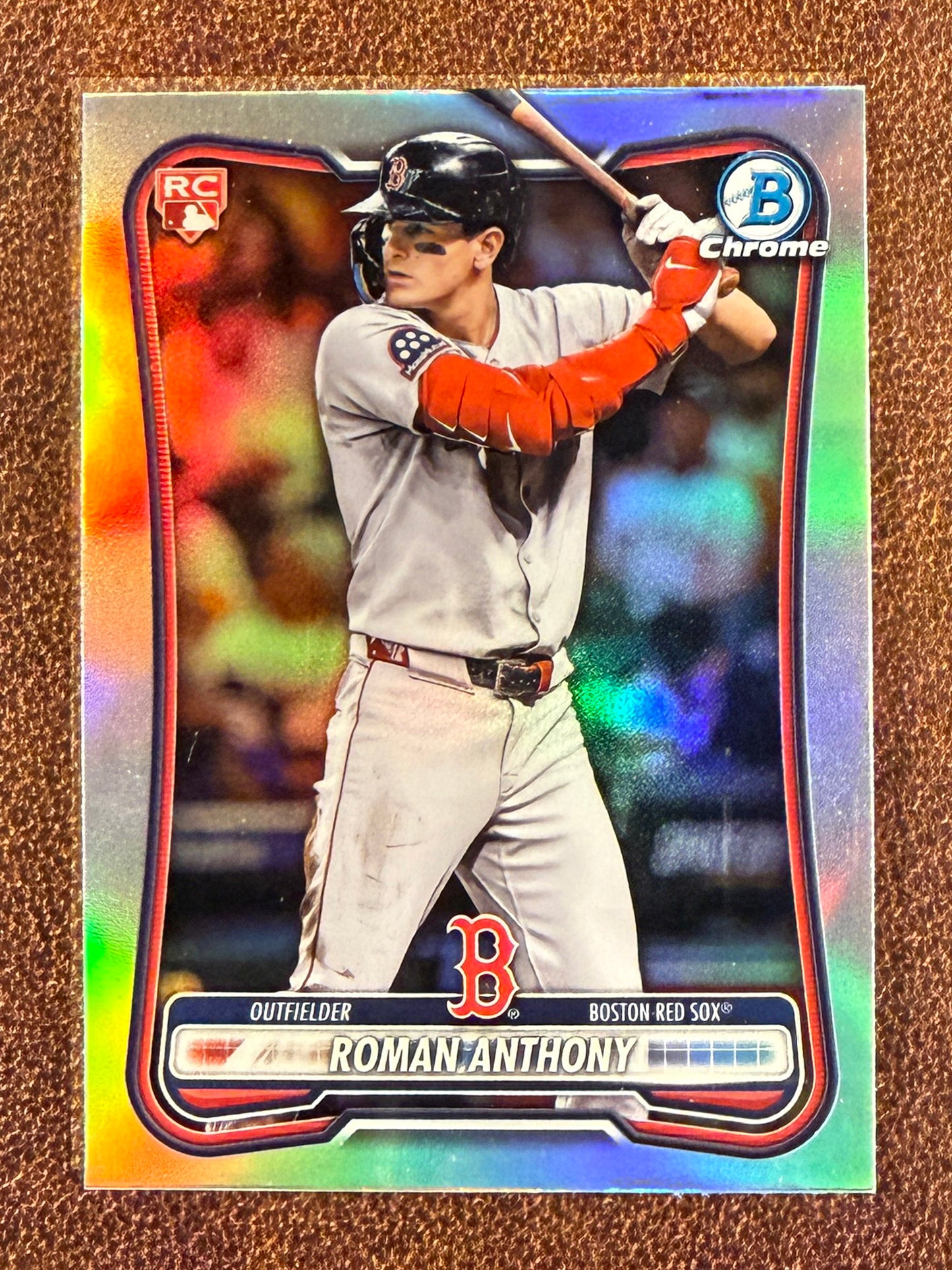 Roman Anthony - 2026 Bowman - Red Rookie .Redemption - Red Sox