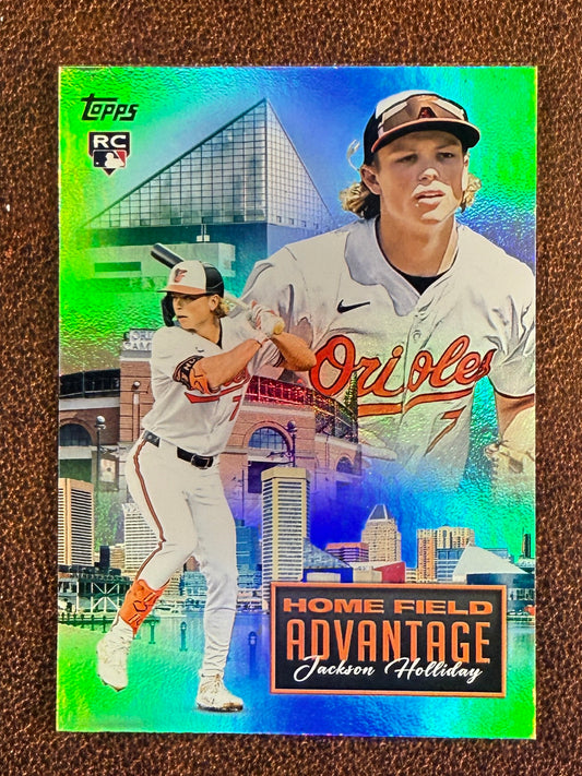 Jackson Holliday - 2024 Topps Update - Home Field Advantage SSP - Orioles