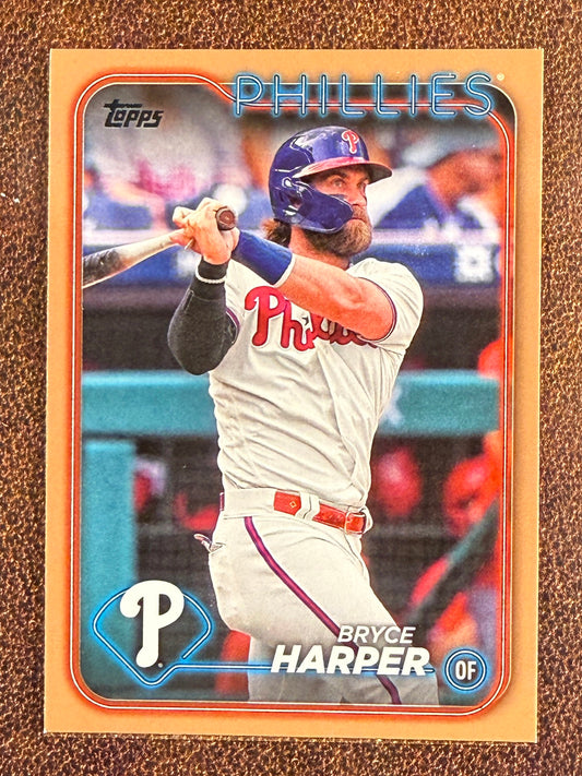 Bryce Harper - 2024 Topps Series 1 - GOLD border /2024 - Phillies