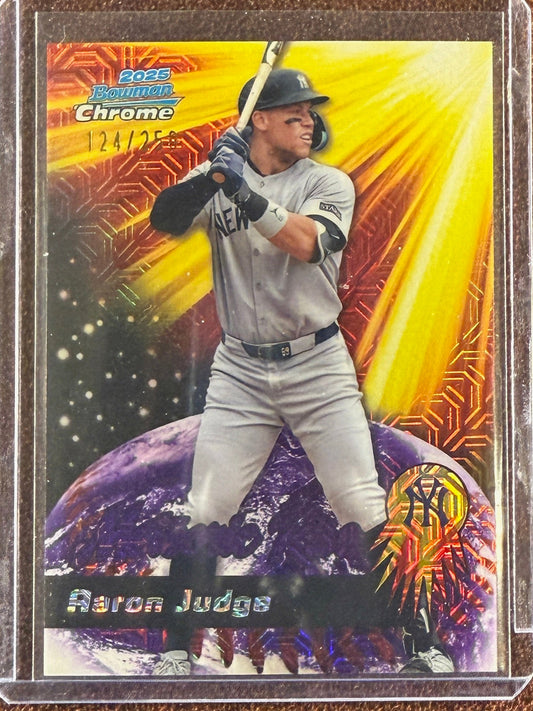 Aaron Judge - 2025 Bowman Chrome - Meteoric Rise /250 - Yankees