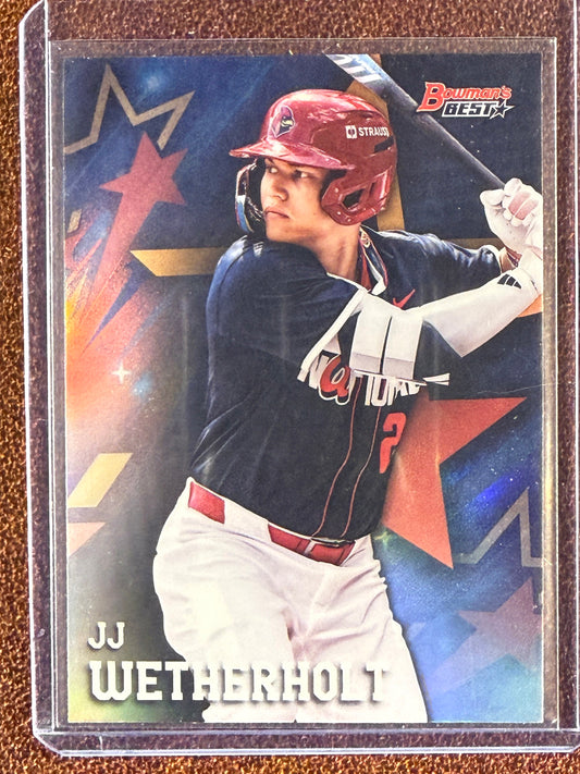 JJ Wetherholt - 2025 Bowmans Best - All Star Futures - Cardinals