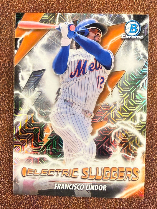 Francisco Lindor - 2026 Bowman - Electric Sluggers MOJO - Mets