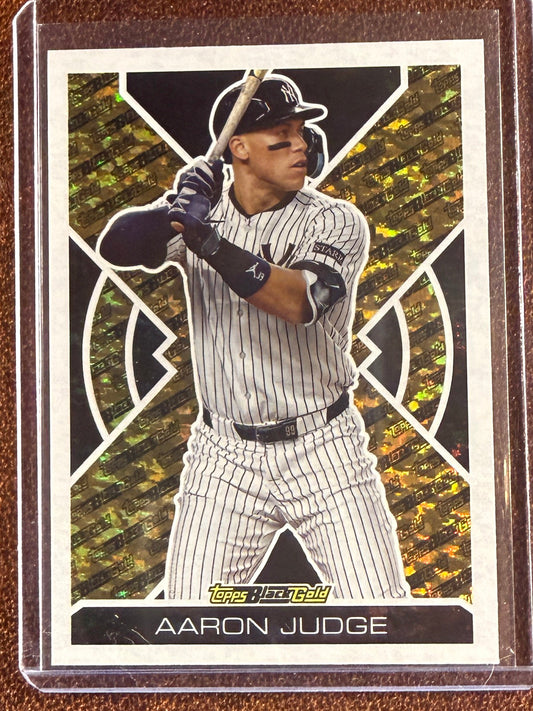 Aaron Judge - 2025 Topp Update - Black Gold - Yankees