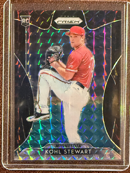 Kohl Stewart - 2019 Panini Prizm - BLACK Finite 1/1 - Twins