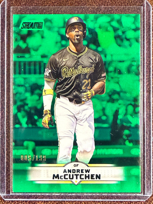 Andrew McCutchen - 2025 Topps Stadium Club - GREEN /199 - Pirates