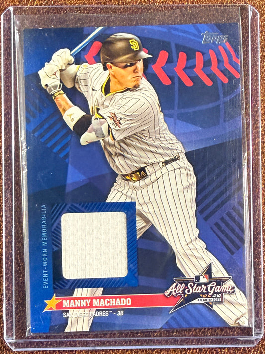 Manny Machado - 2025 Topps Update - All Star Stitches RELIC - Padres