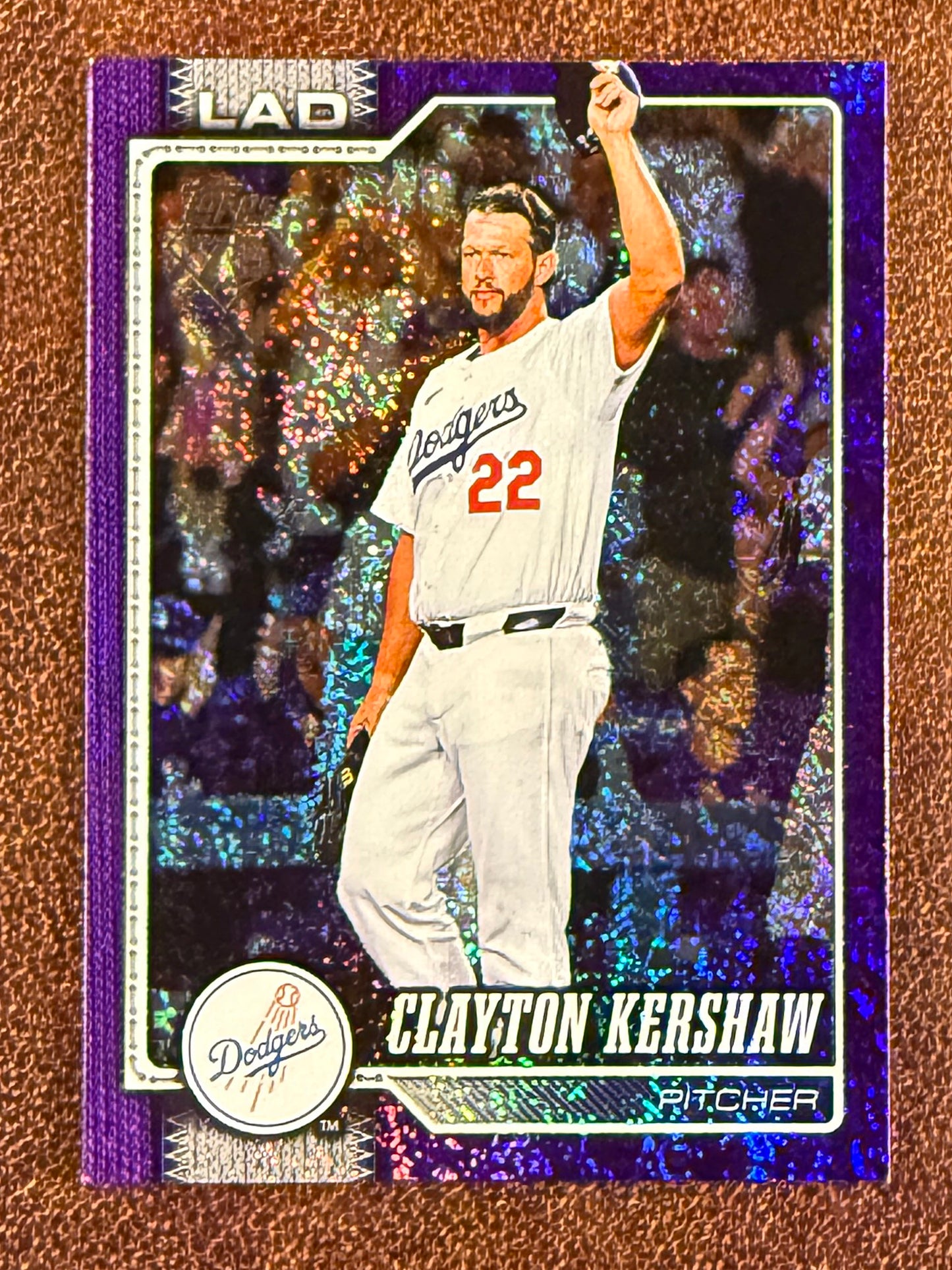 Clayton Kershaw - 2026 Topps Series 1 - PURPLE /250 - Dodgers