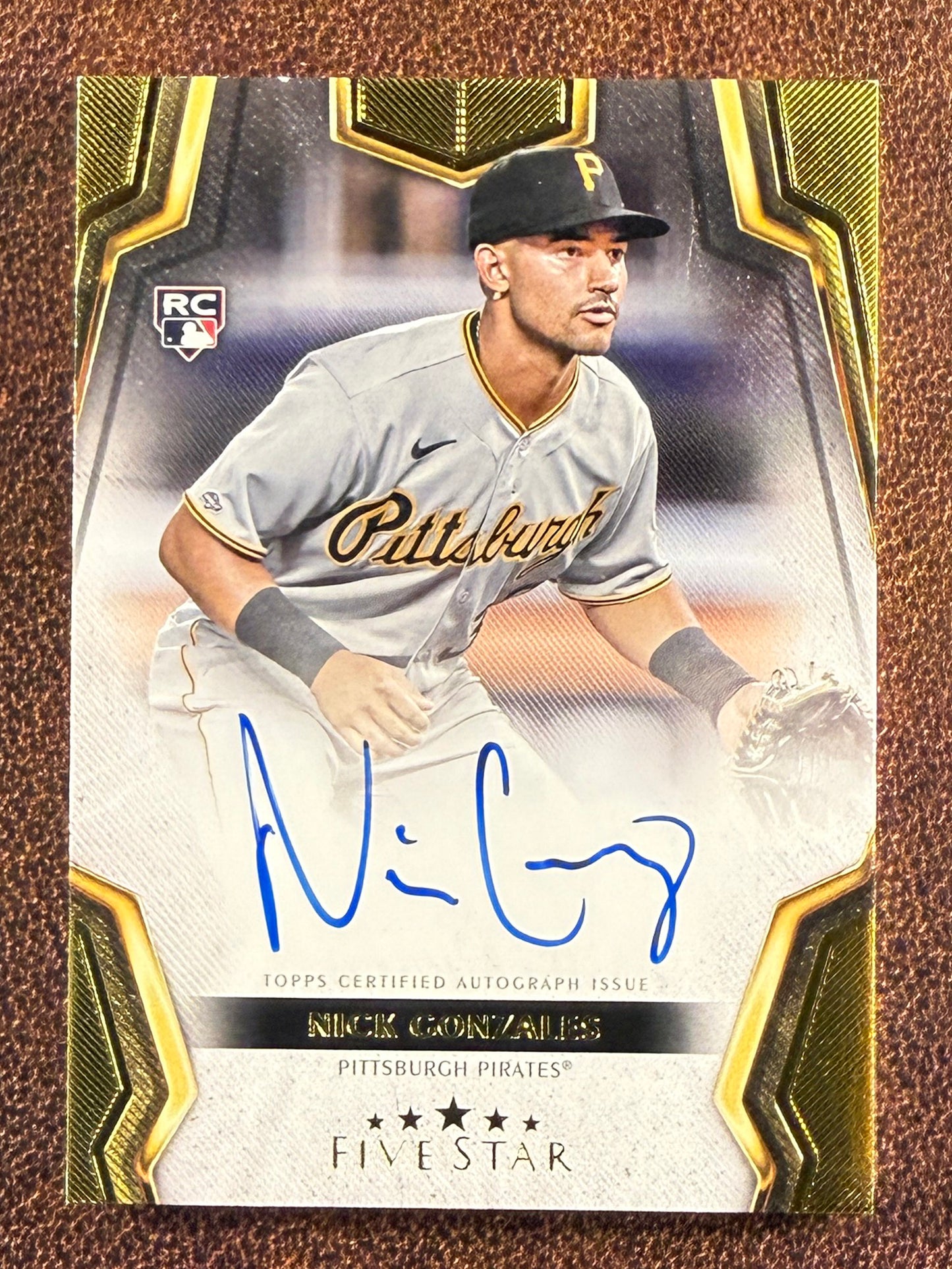 Nick Gonzales - 2024 Topps Tier One - Rookie AUTO (*Top Edge Nic*) - Pirates