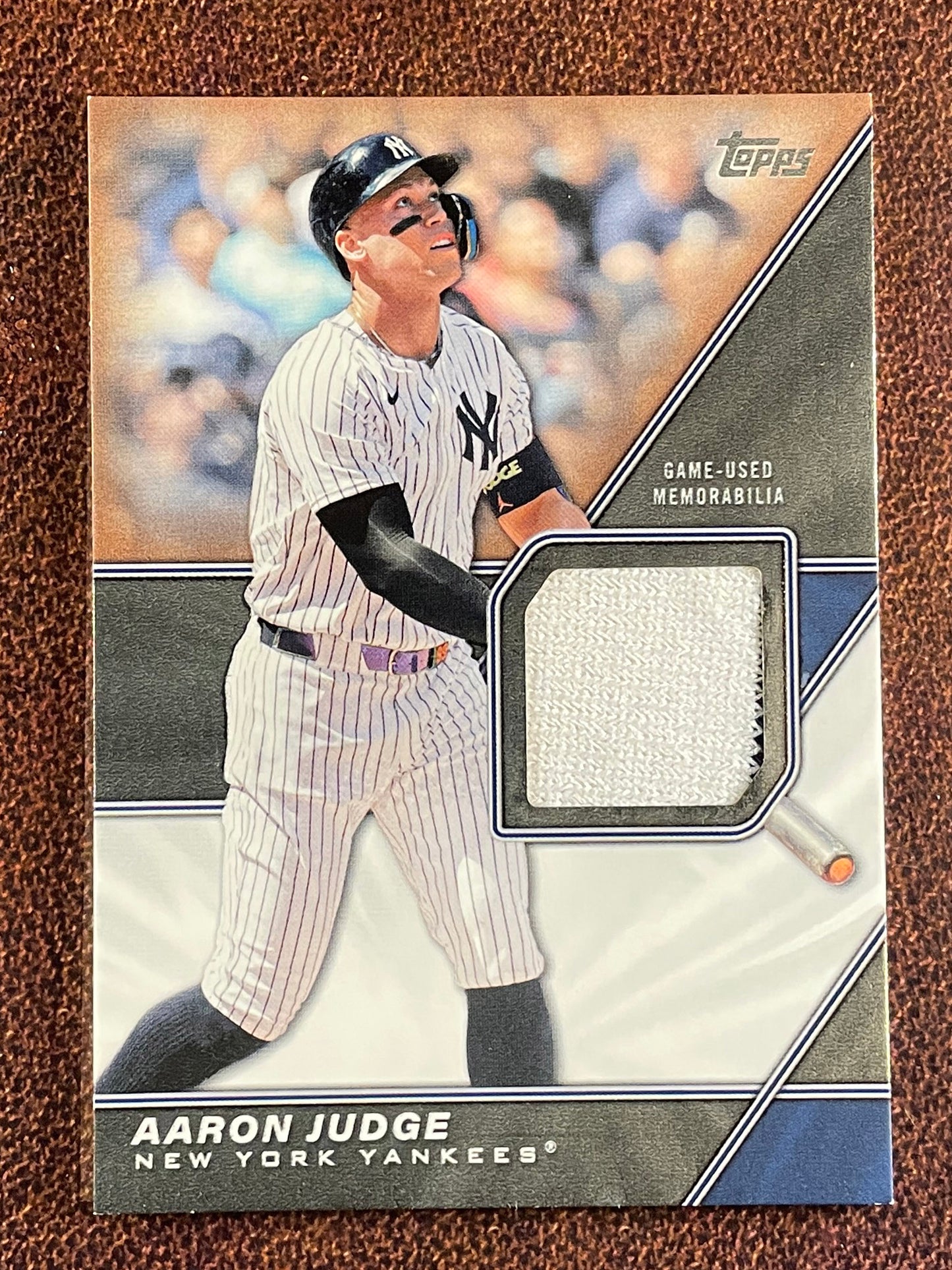 Aaron Judge - 2026 Topps Series 2 - GOLD Major League Material RELIC /50 (*Slight Corner Whiting*) - Yankees