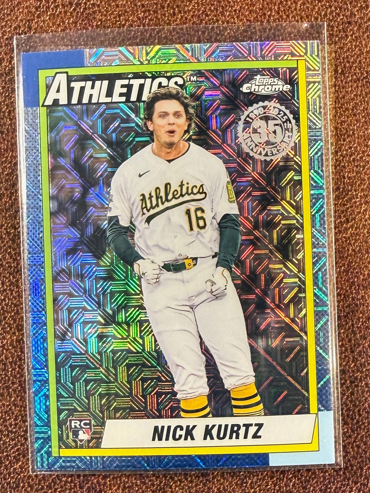 Nick Kurtz - 2025 Topps Update - Rookie Mojo - Athletics