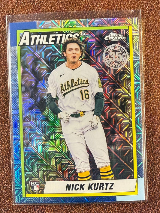Nick Kurtz - 2025 Topps Update - Rookie Mojo - Athletics