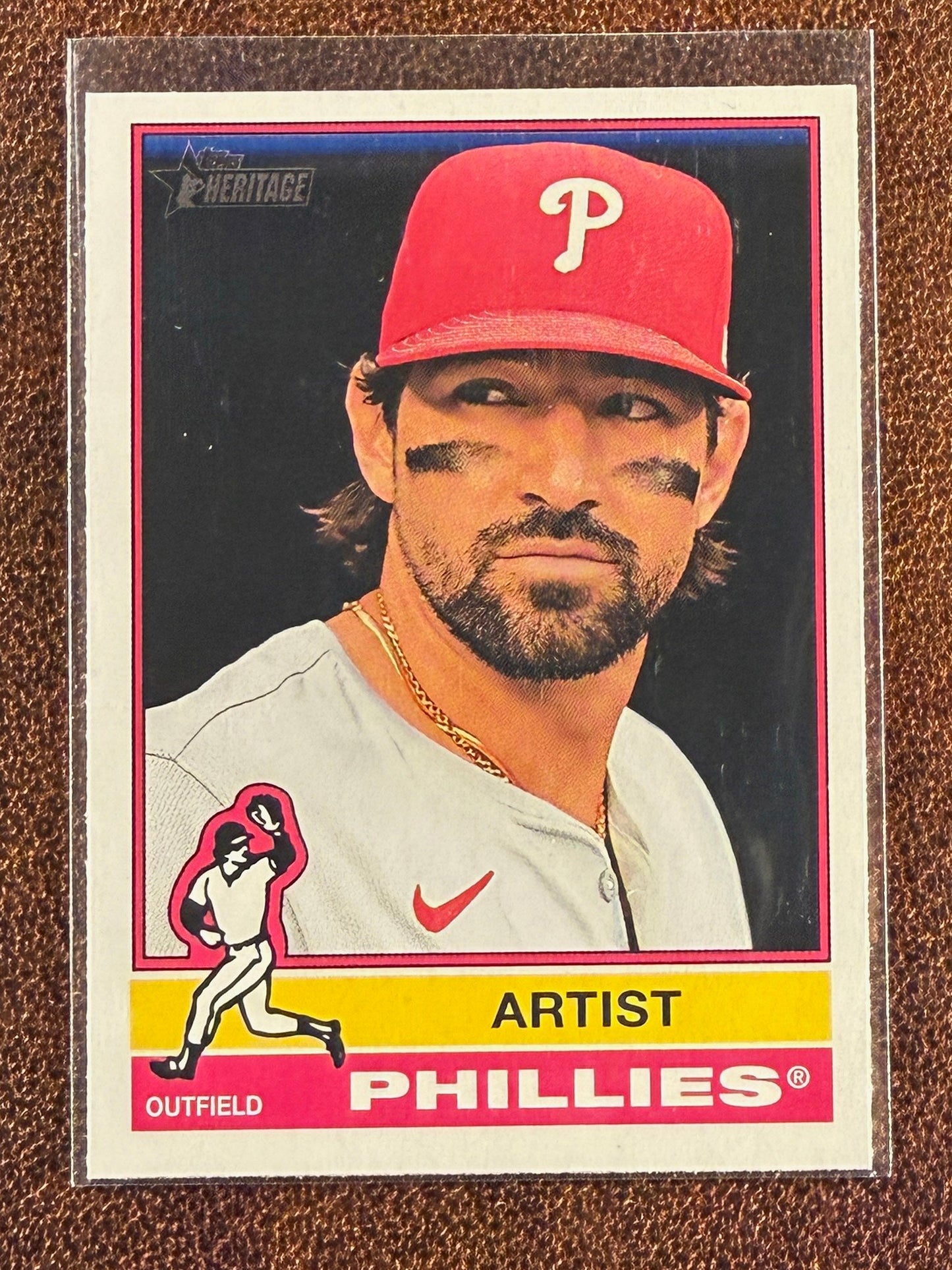Nick Castellanos - 2025 Topps Heritage - Nickname Variation SP - Phillies