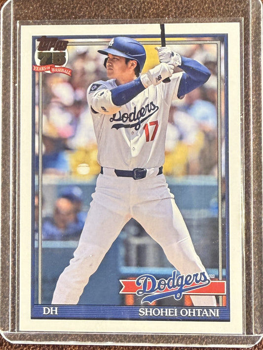 Shohei Ohtani - 2026 Topps Series 2 - 1991 Insert - Dodgers