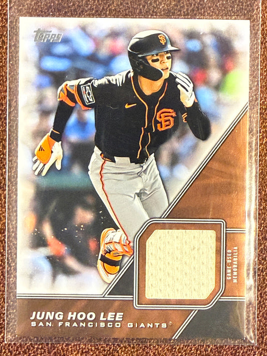 Jung Hoo Lee - 2026 Topps Series 1 - Major League Material RELIC - Giants