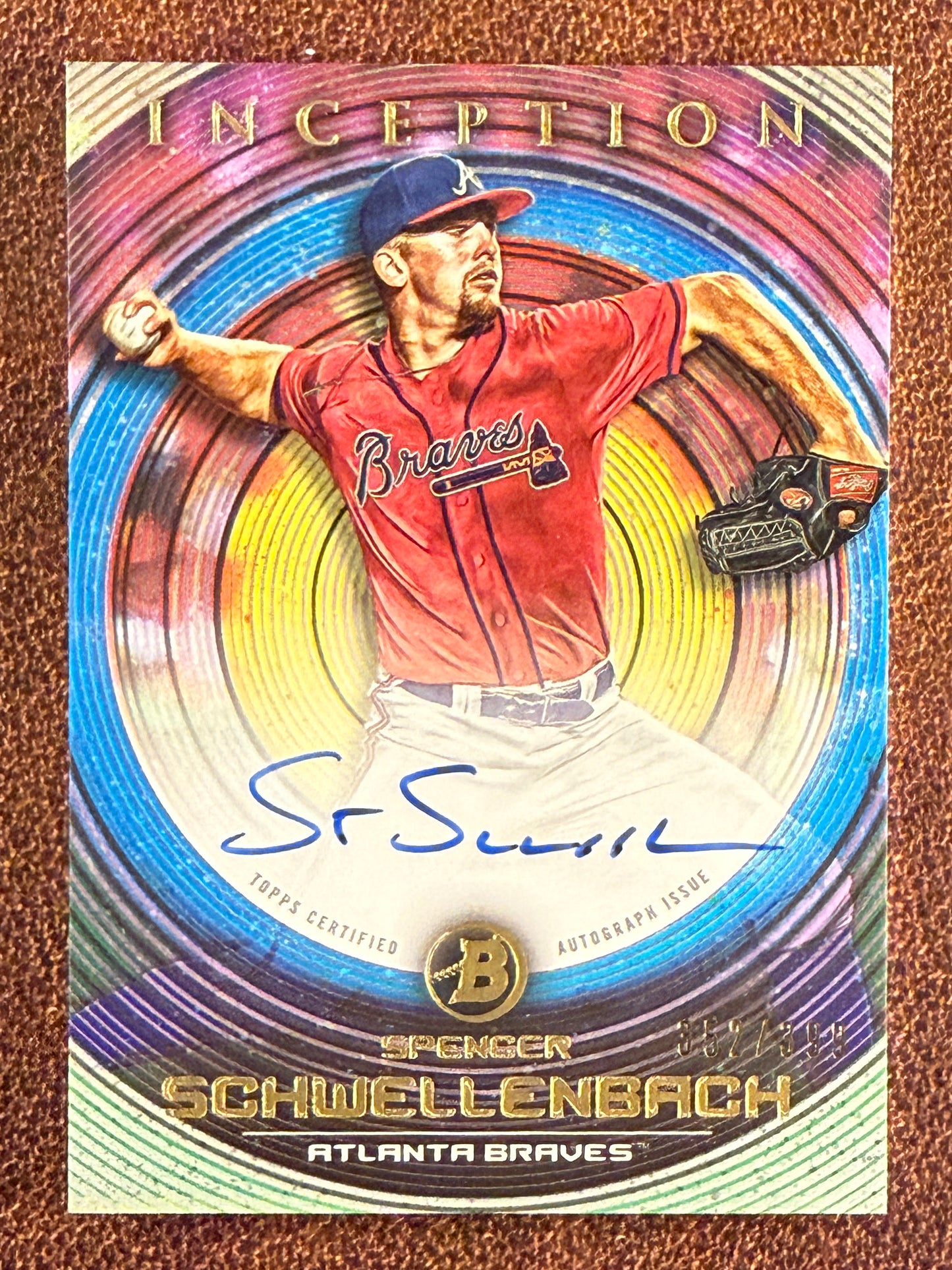 Spencer Schwellenbach - 2022 Bowman Inception - AUTO /399 - Braves