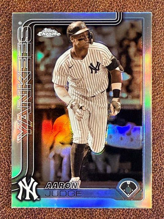 Aaron Judge - 2025 Topps Chrome - SEPIA - Yankees