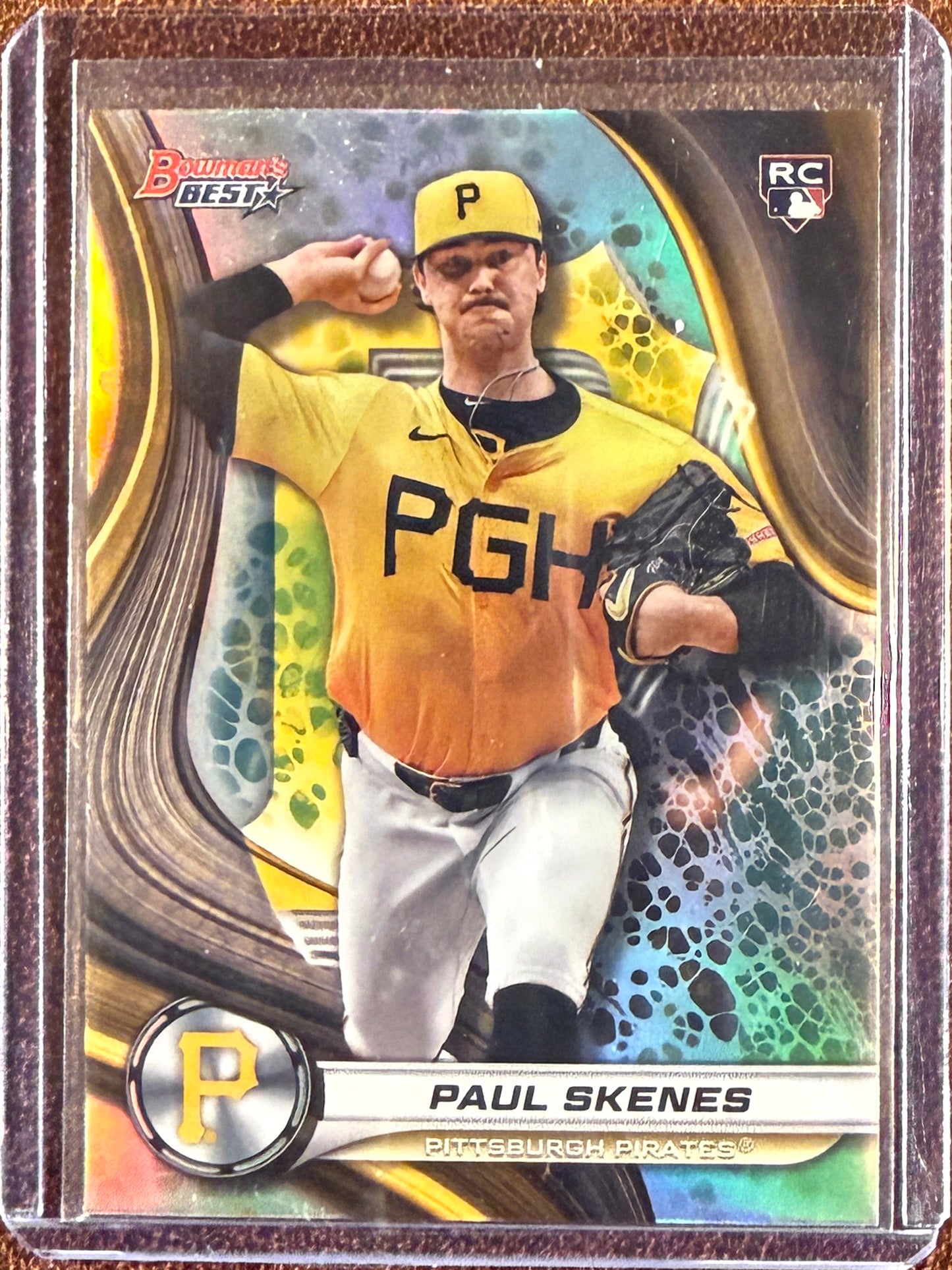 Paul Skenes - 2025 Bowman's Best - Rookie Refractor - Pirates