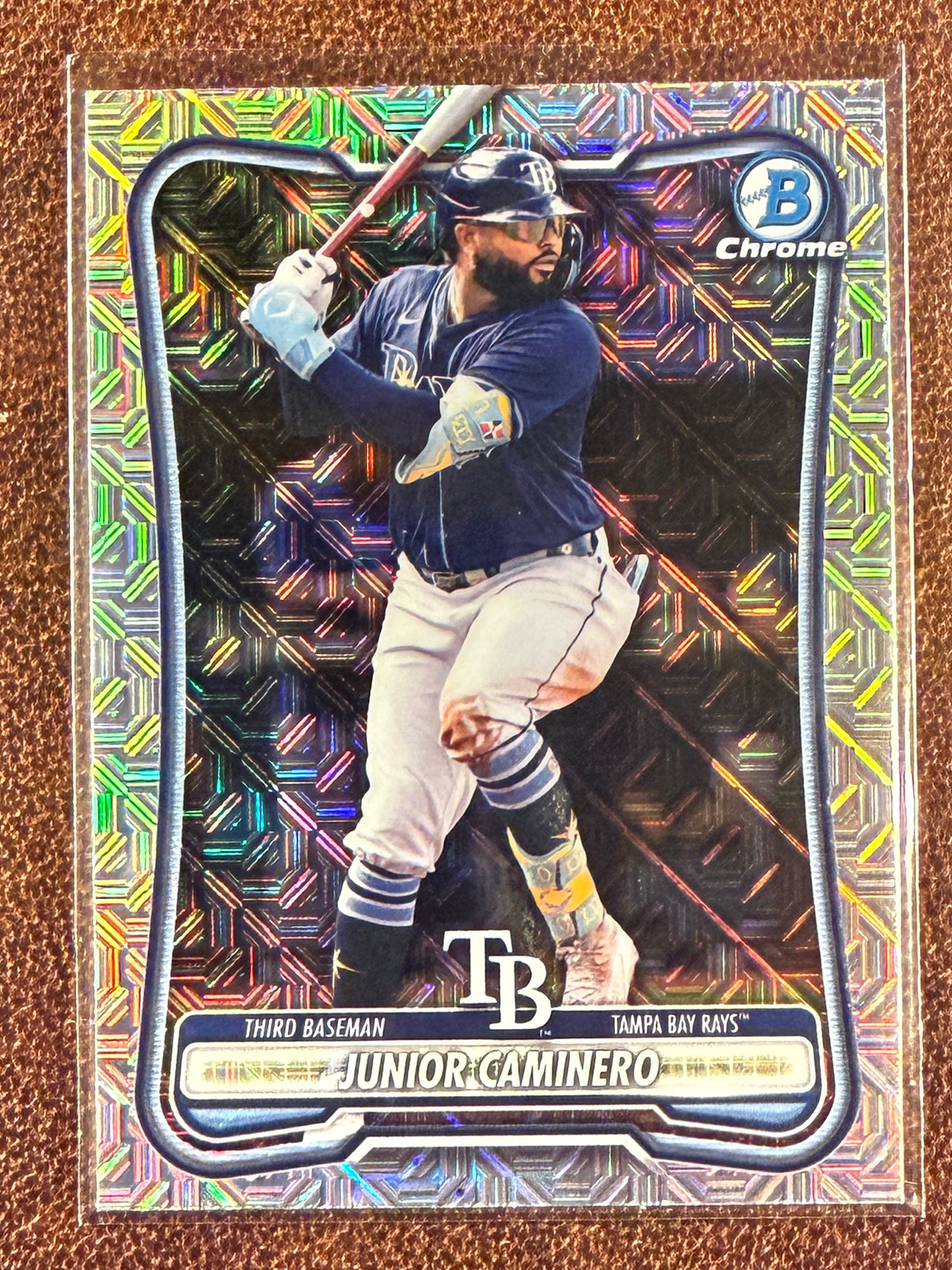 Junior Caminero - 2026 Bowman - MOJO - Rays