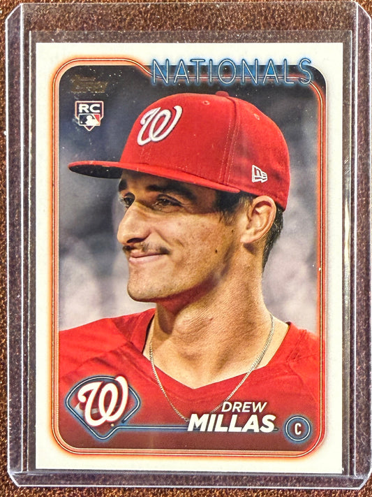 Drew Millas - 2024 Topps Series 2 - Golden Mirror SSP - Athletics