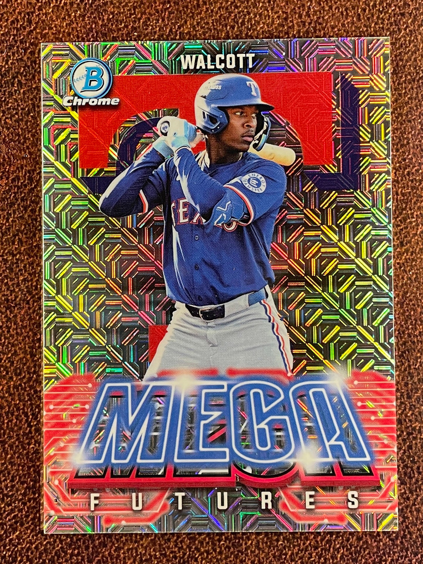 Sebastian Walcott - 2026 Bowman - Mega Futures MOJO - Rangers